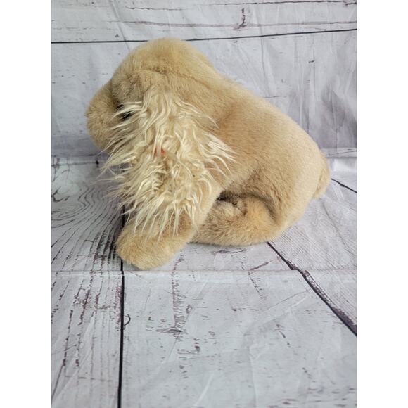 TY 1996 Classic Corky The Cocker Spaniel Dog 10in Plush Stuffed Animal Toy Tan - Picture 3 of 10
